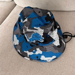 detroit lions bucket hat